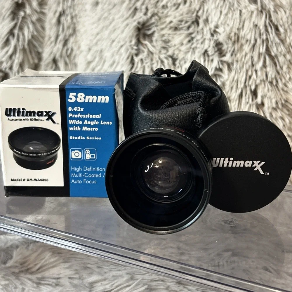 Ultimaxx Camera Accessories‎ Wide Angle Lens Macro Telephoto Filters Starter Kit